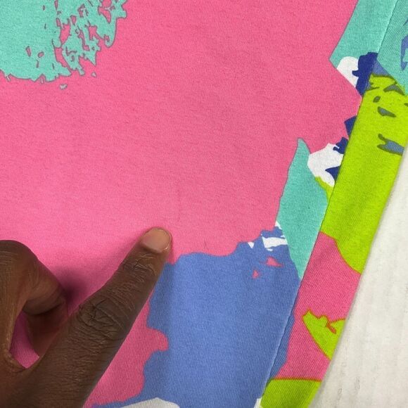 Anaclare Pull On Pants Colorful Slim Leg Stretchy Casual Elastic Waist Medium - Picture 12 of 12